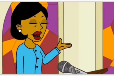 Singer Does Not Quite Hit That Note